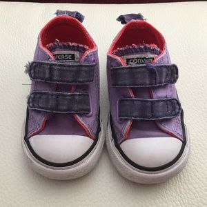 Converse purple for Toddler size 2